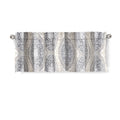 Driftaway Adrianne Pastel Damask Printed Window Valance 52 X 14
