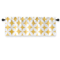 Driftaway Amelia Retro Geo Pattern Round Circle Star Print Blackout Valance