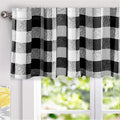Driftaway Buffalo Checker Plaid Pattern Lined Window Valance 52 Width X 18 Length