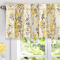 Driftaway Leah Floral Blossom Ink Painting Window Valance