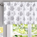 Driftaway Rina Vintage Floral Botanical Pattern Window Curtain Valance 52 Width X 18 Length