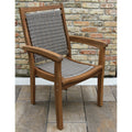 Havenside Home Eilana Driftwood Grey Wicker And Eucalyptus Stacking Chair