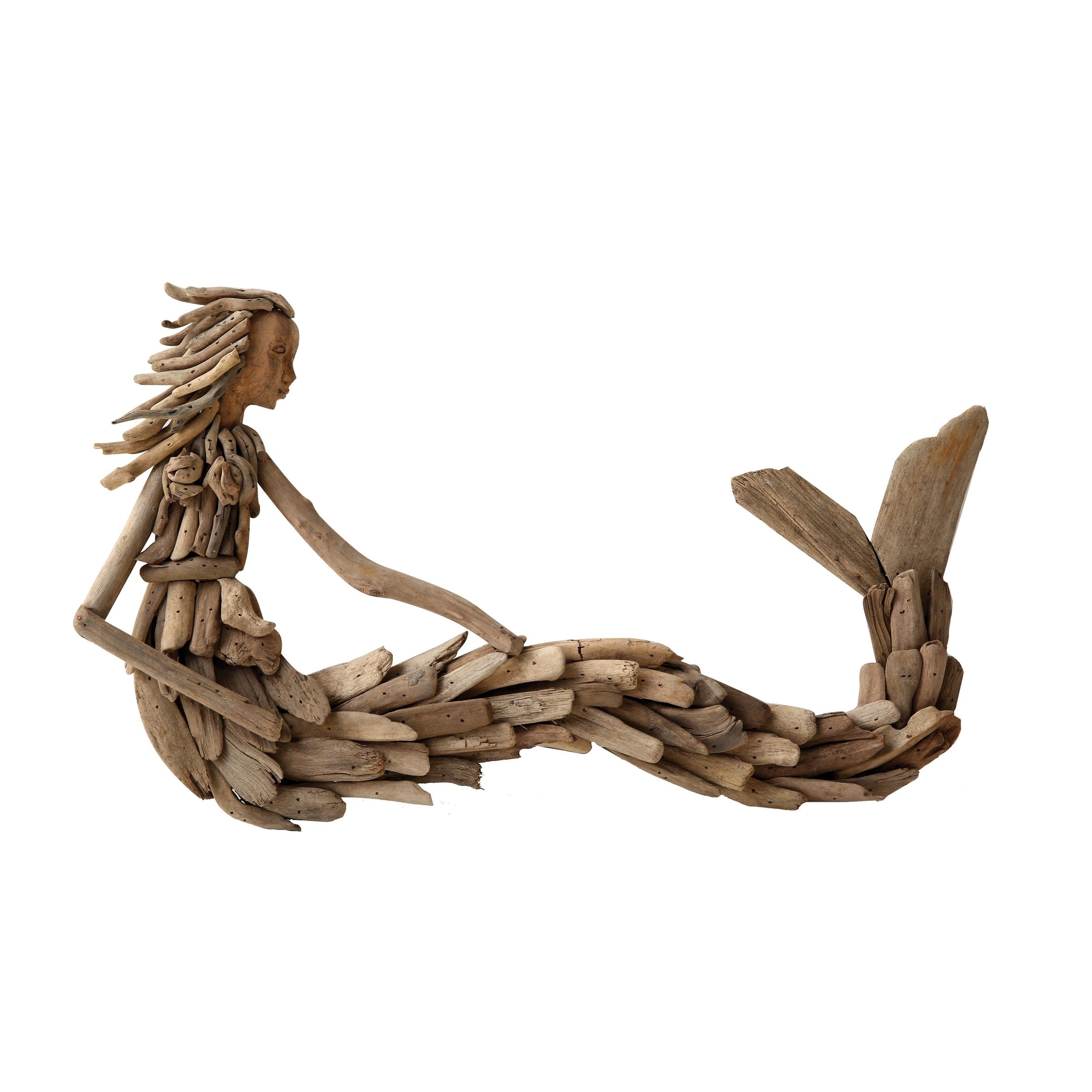 Driftwood Mermaid Wall Decor