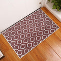 Drop Collection 2 X 3 Foot Rug Runner Thin Non Slip Area Rug Cotton Indoor Rug For Front Door Foyer Rug For Entryway