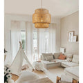 Drusilla Single Light Rattan Pendant Light 20.9 X 19.7