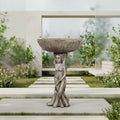 Dryad Tree Spirit Bird Bath Fibre Reinforced Concrete Outdoor Decor