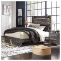 Drystan Rustic Panel Bed