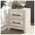 Drystan Two Drawer Night Stand Casual Style Multi