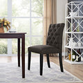 Copper Grove Quince Tufted Fabric Dining Chair