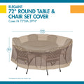 Duck Covers Elegant Round Table And Chair Set Cover