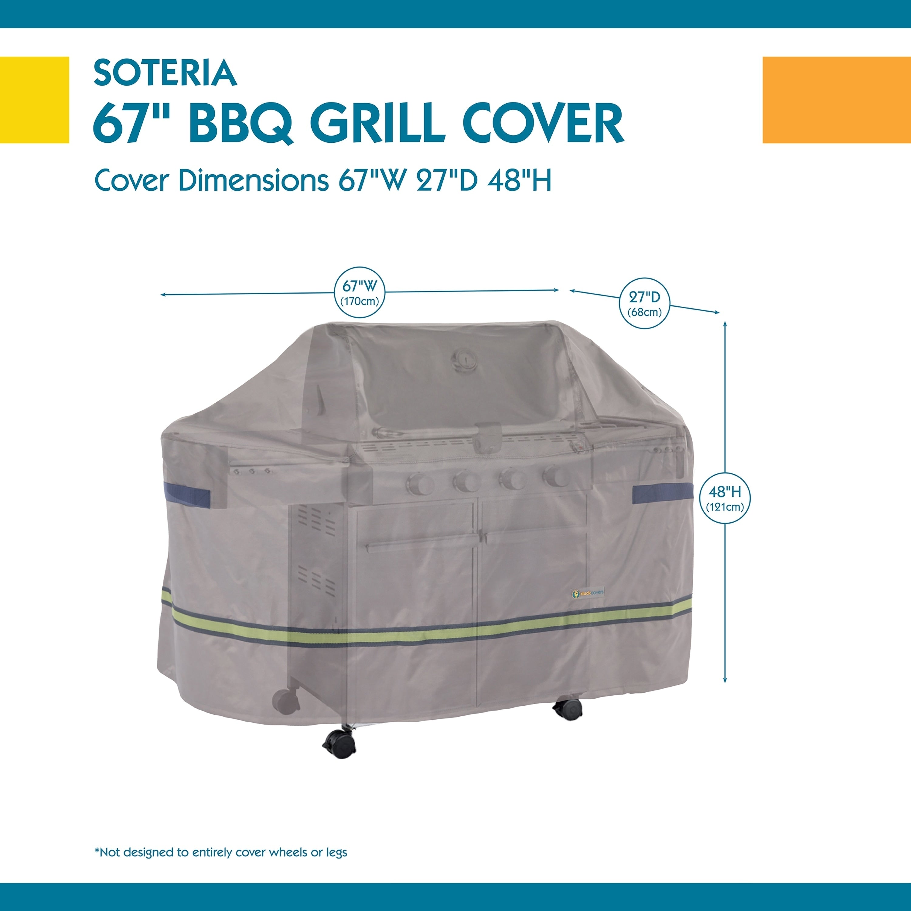Duck Covers Soteria Rainproof Grill Cover