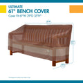 Duck Covers Ultimate Bench Cover 61In W
