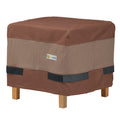 Duck Covers Ultimate Square Ottoman Side Table Cover 20 W X 20 D X 18 H