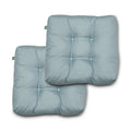 Duck Covers Water Resistant 19 X 19 X 5 Inch Indoor Outdoor Seat Cushions 2 Pack