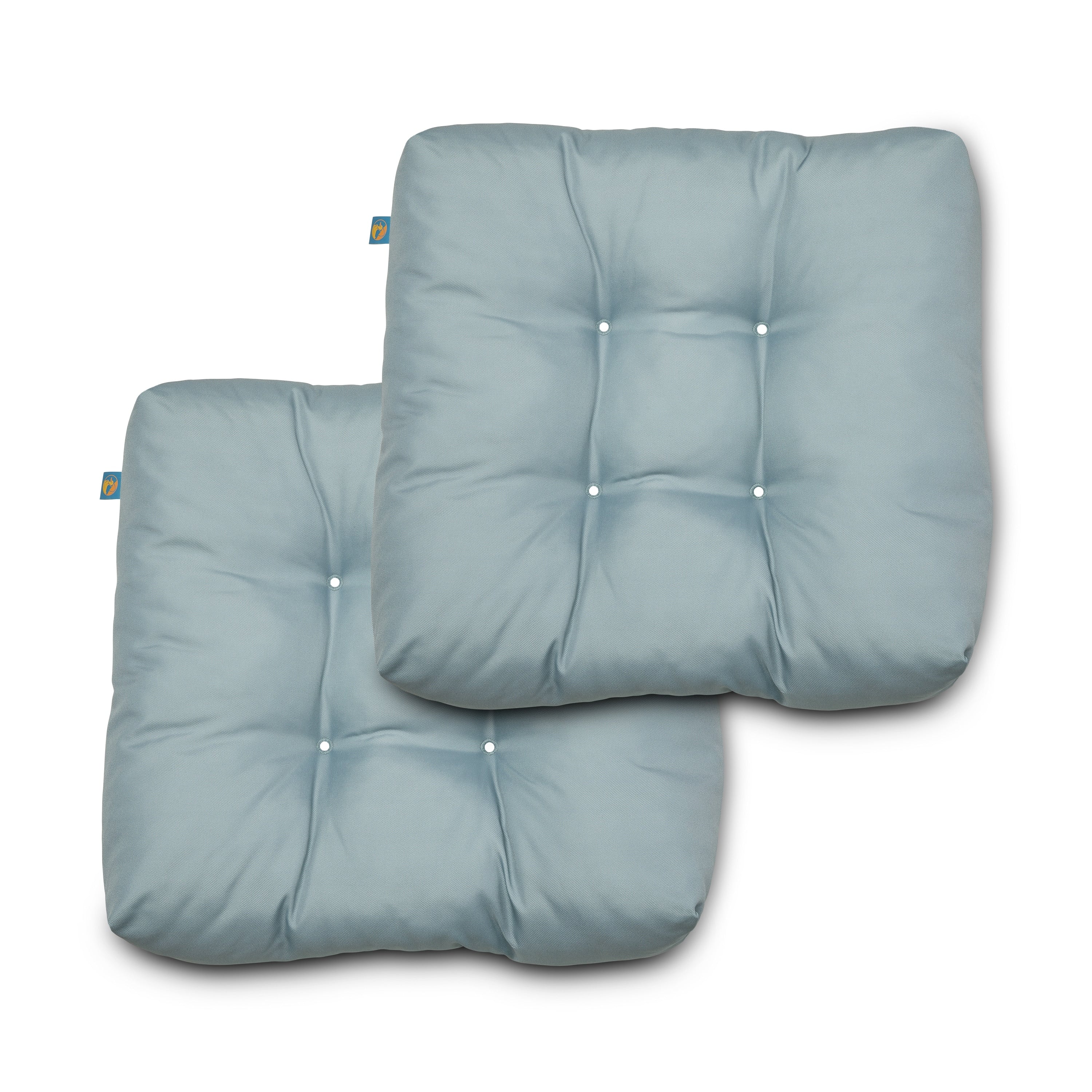 Duck Covers Water Resistant 19 X 19 X 5 Inch Indoor Outdoor Seat Cushions 2 Pack