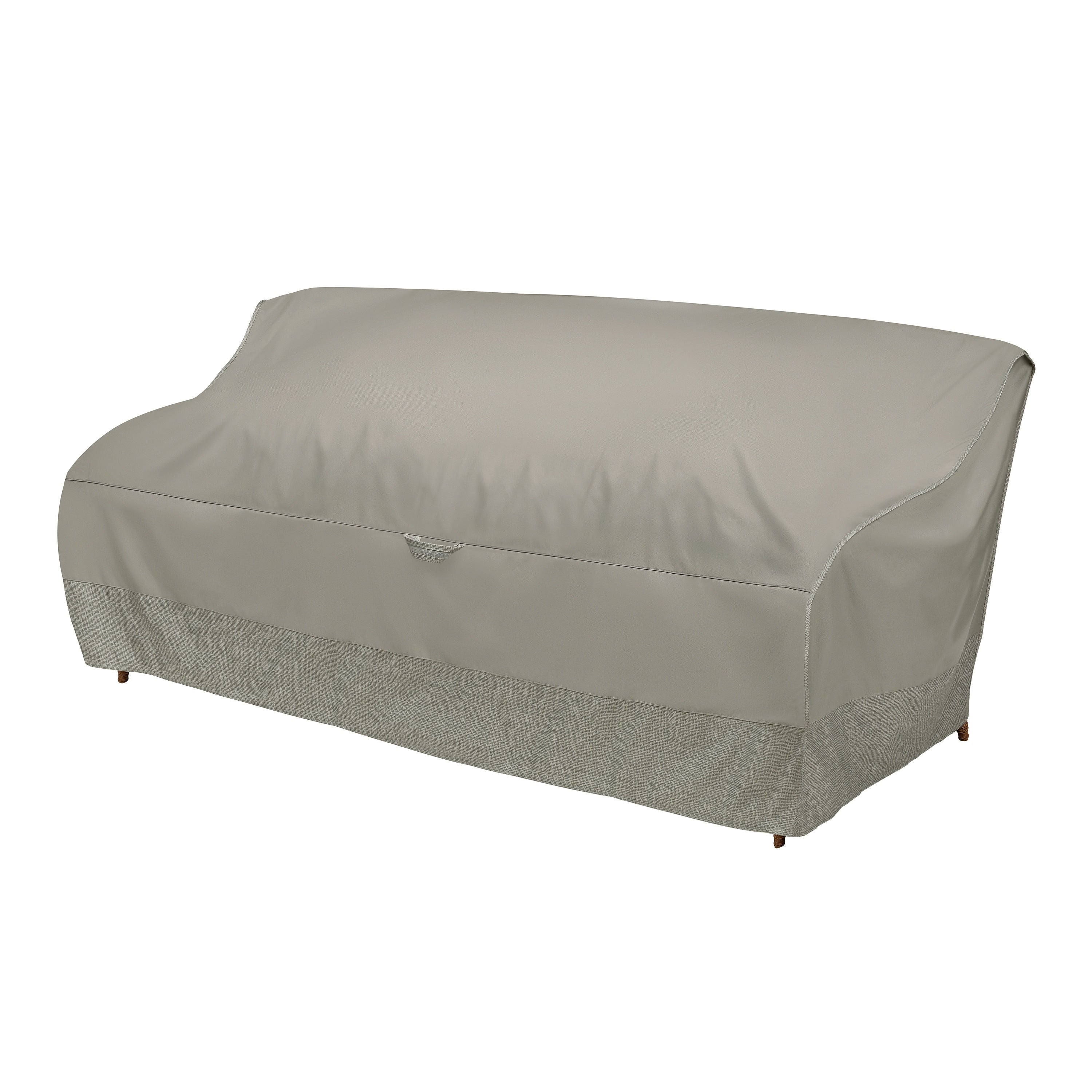 Duck Covers Weekend 77 Inch Outdoor Sofa Cover With Integrated Duck Dome Moon Rock