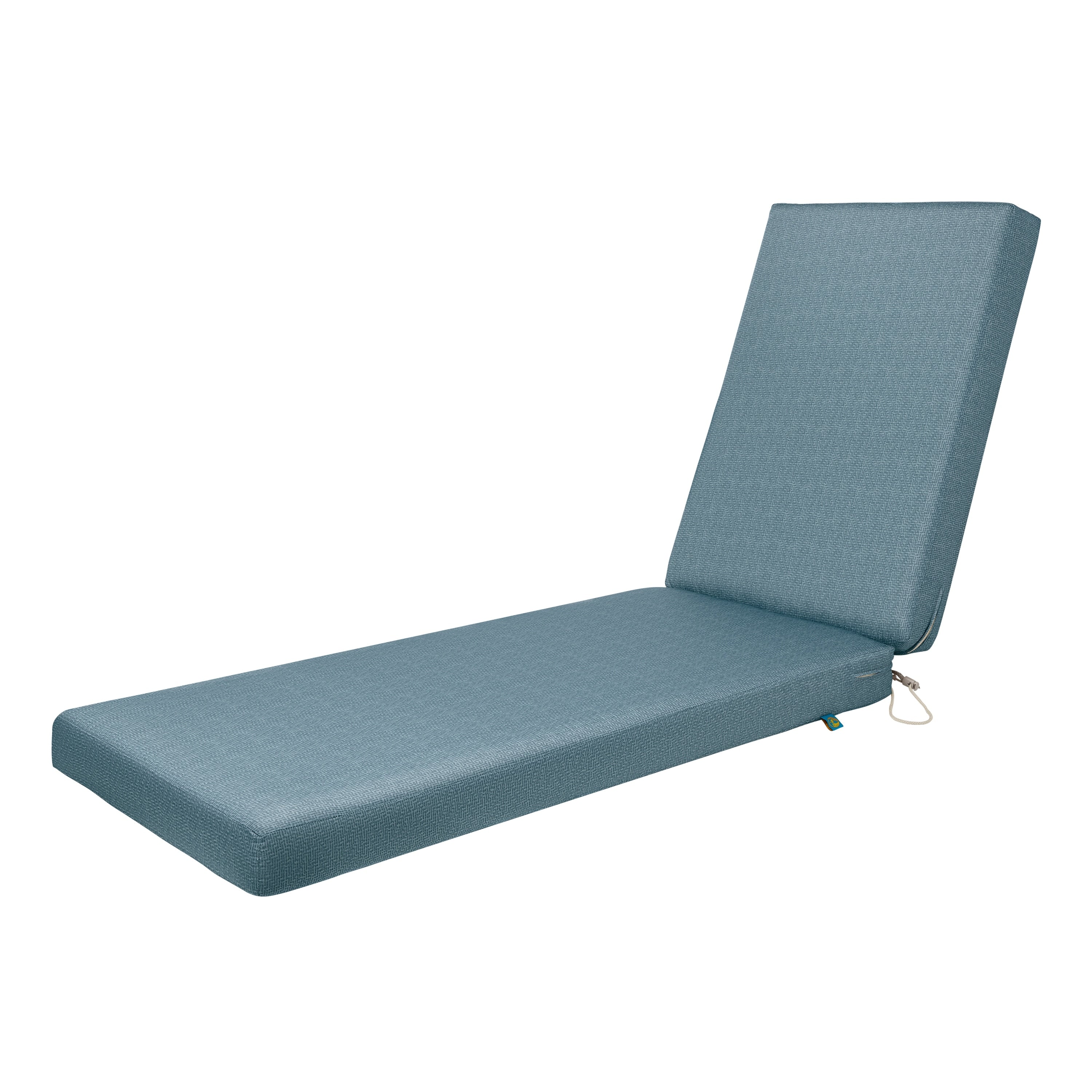 Duck Covers Weekend Water Resistant Outdoor Chaise Cushion