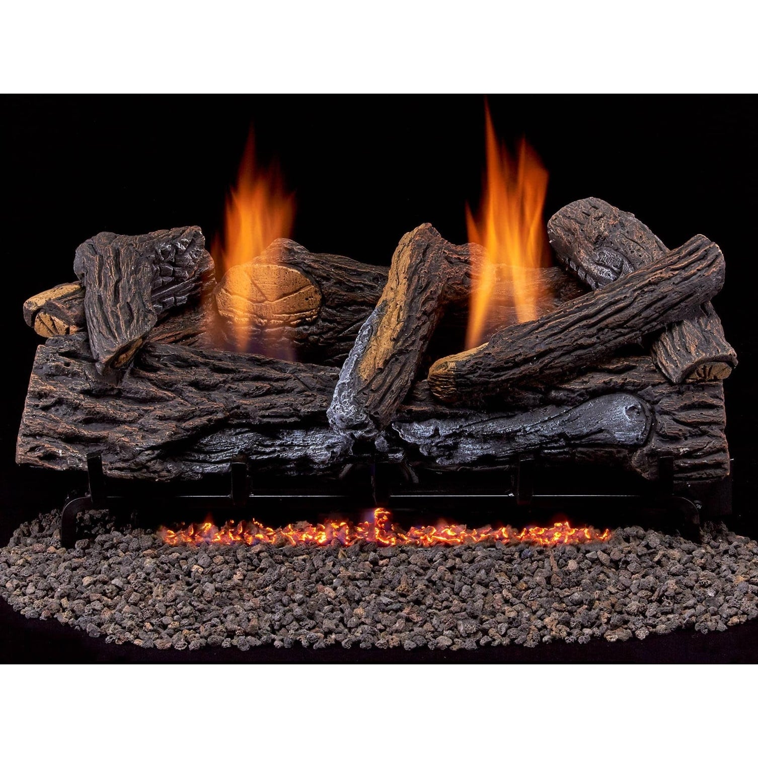 Duluth Forge Dls L24T 2 33 000 Btu Vent Free Liquid Propane Log Set