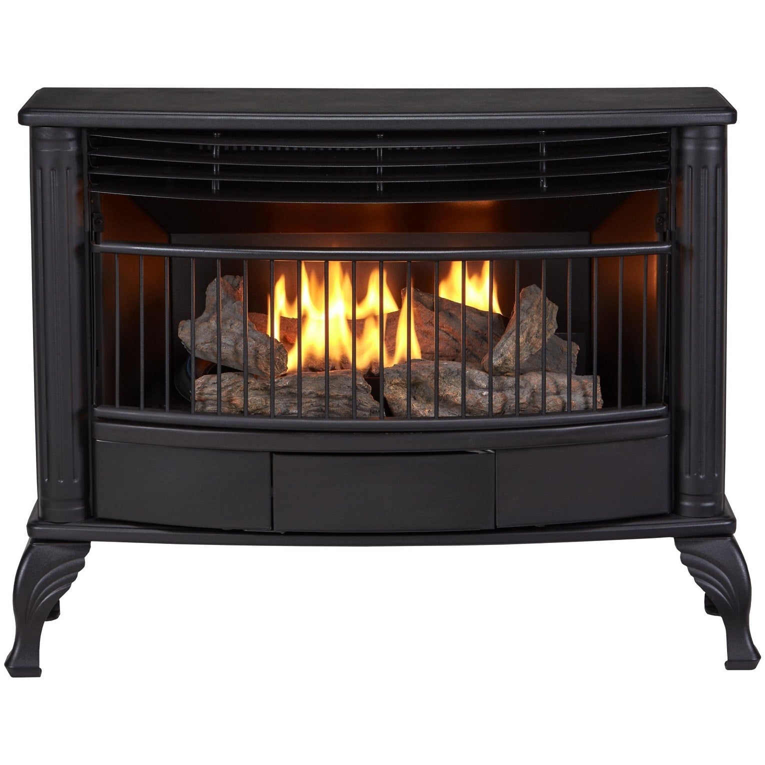Duluth Forge Qsn250T 34 Wide 25 000 Btu Natural Gas Stove With Piezo
