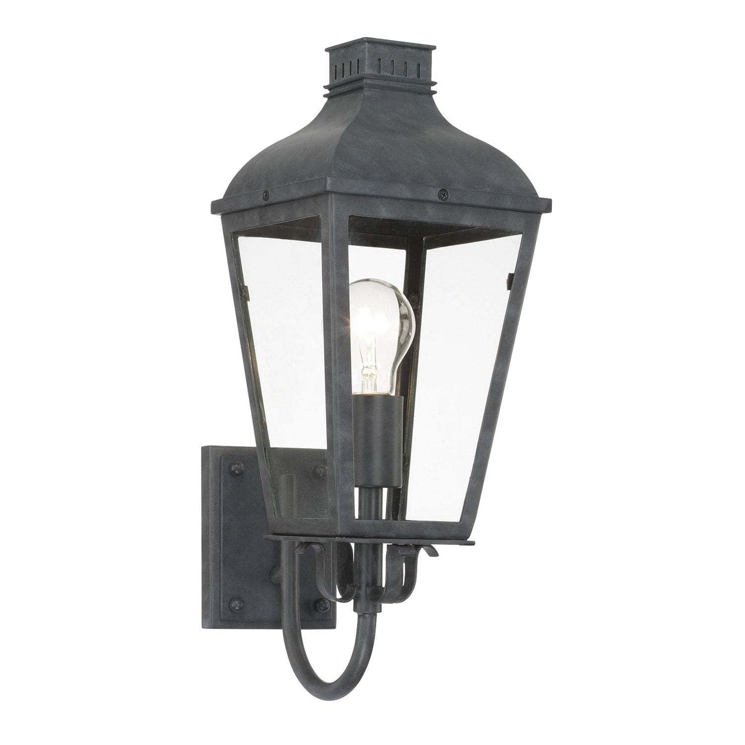 Dumont 1 Light Graphite Outdoor Wall Mount