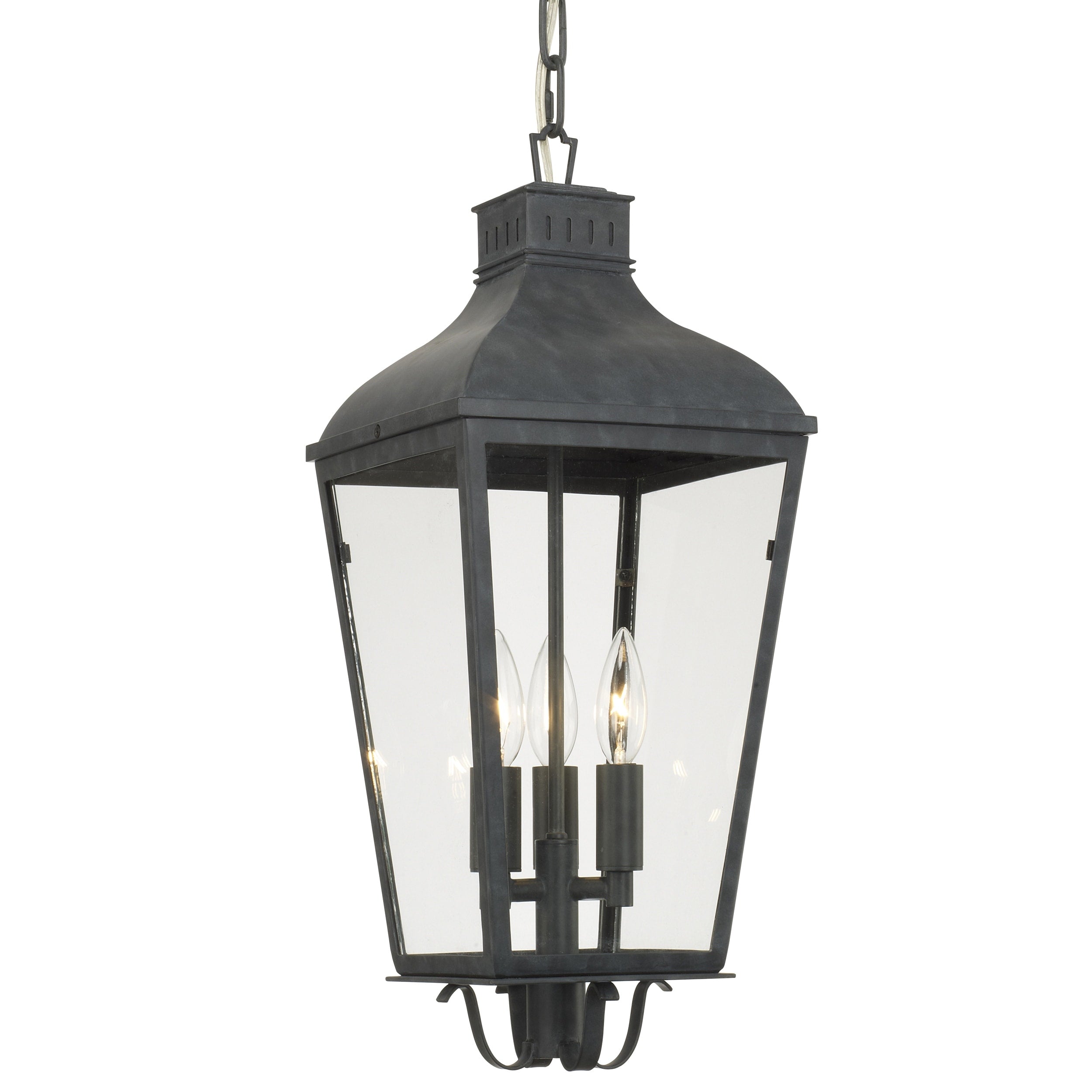 Dumont 3 Light Graphite Outdoor Pendant