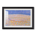 Dune Iii 1909 Piet Mondrian Custom Framed Print