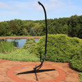 Sunnydaze Powder Coated Steel C Stand For Hanging Hammock Chairs And Swings