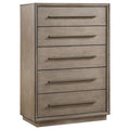 Durango 5 Drawer Bedroom Chest Taupe Oak