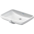 Duravit 039555 Duravit No.1 23 Rectangular Ceramic Undermount