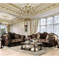 Durkham Traditional Dark Brown 2 Piece Living Room Set By Foa