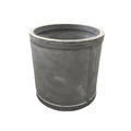 Durx Litecrete Lightweight Concrete Drum Light Grey Planter Medium 15X15X15