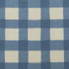 Dusty Blue Gingham Fabric Swatch