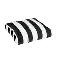 Duvall Ii Sunbrella Cabana Classic Indoor Outdoor 26 Inch Knife Edge Floor Pouf