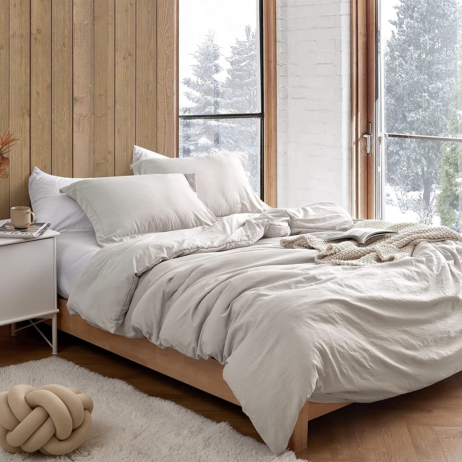 Duvet Cover Natural Loft Queen