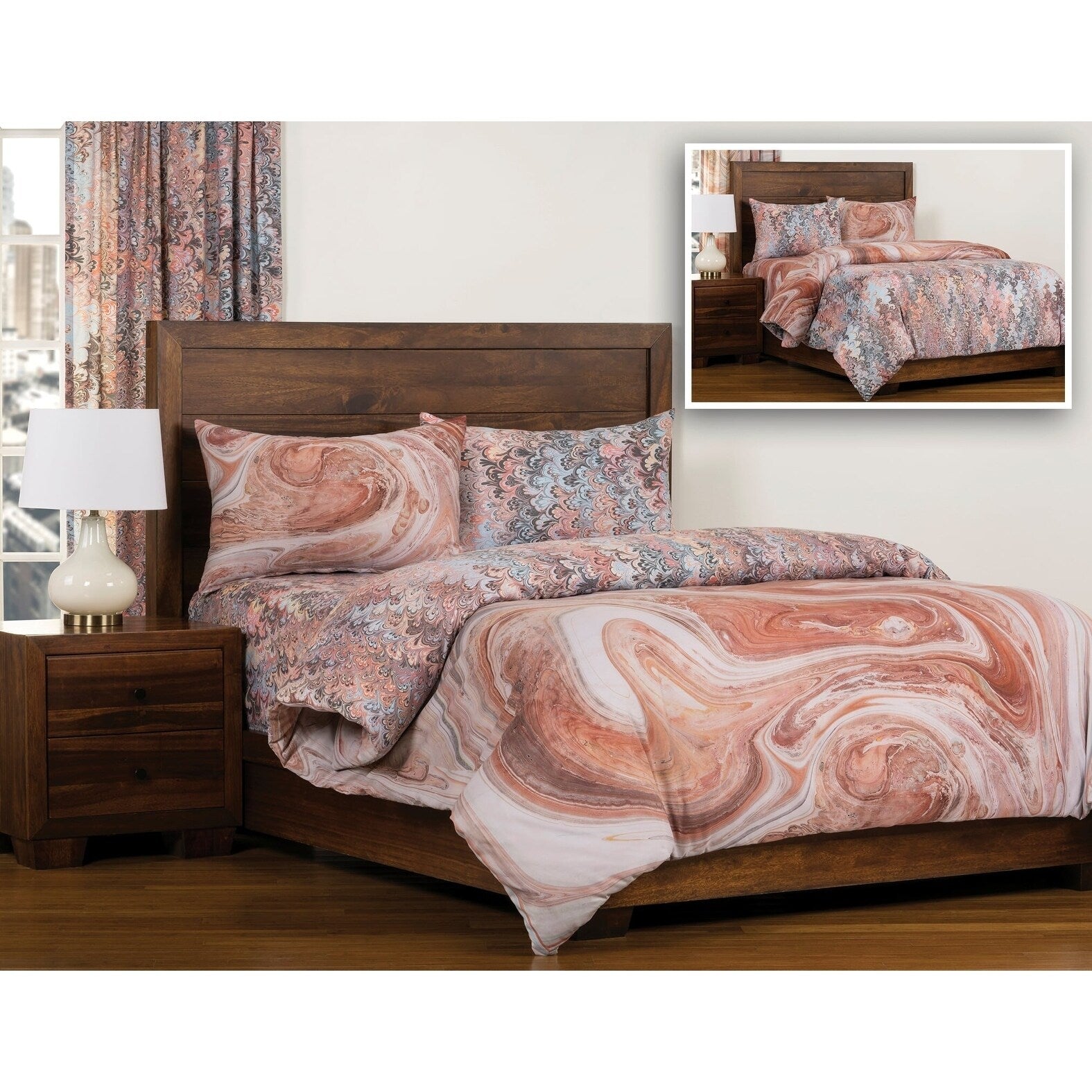 Duvet Cover Cal Kg Bedr Bouq