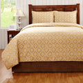 Dylan Mustard Duvet Cover