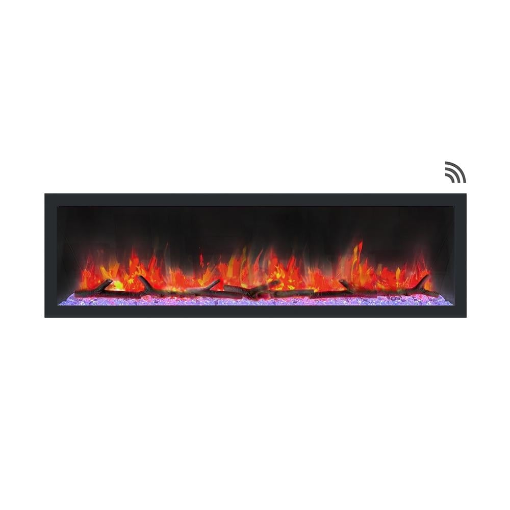 Dynasty Cascade Series Smart Control Electric Fireplaces Btx64 64.5