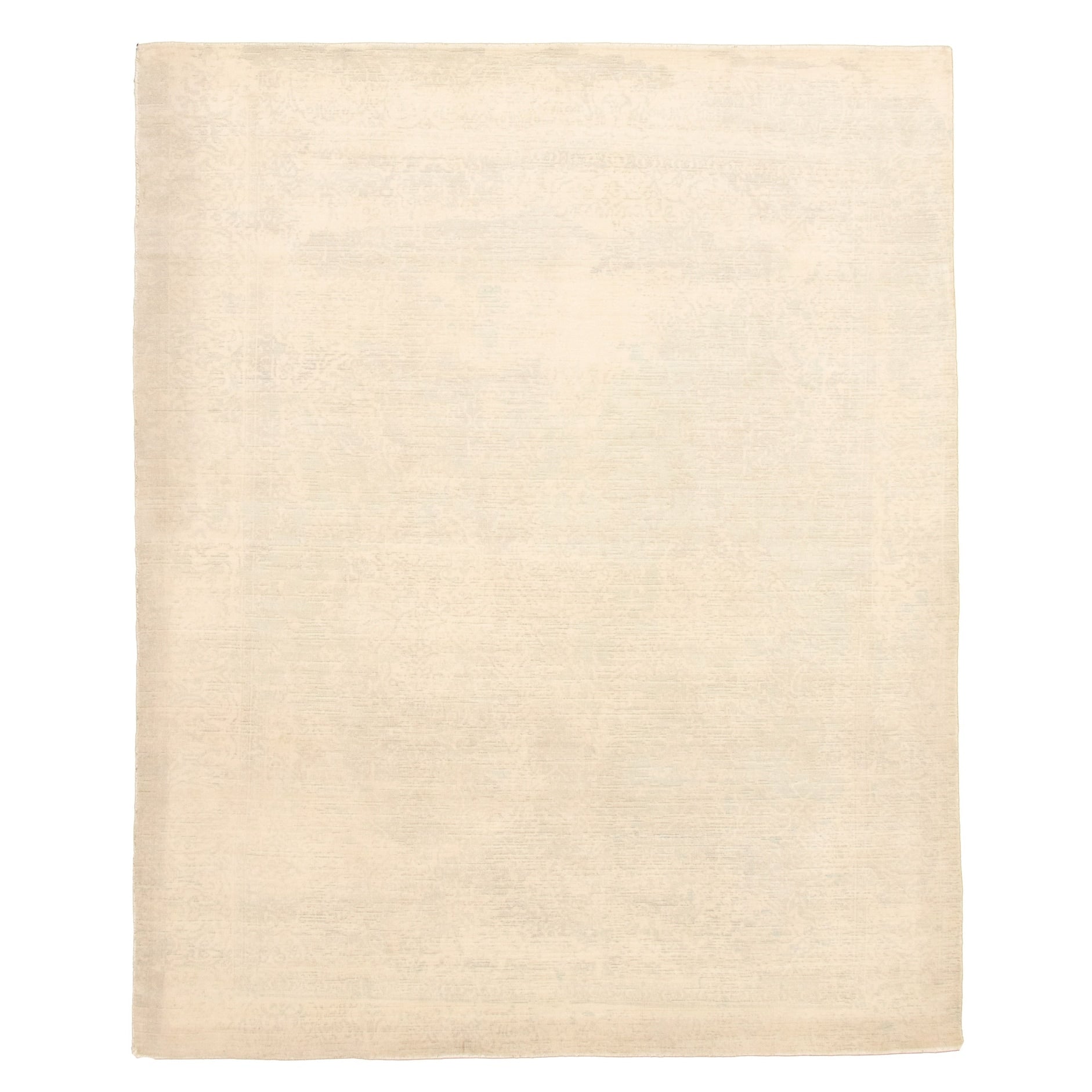 Ecarpetgallery Hand Loomed Gabbeh Luribaft Ivory Wool Rug 75 X 96