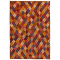 Ecarpetgallery Hand Knotted Akhjah Brown Wool Rug 69 X 910