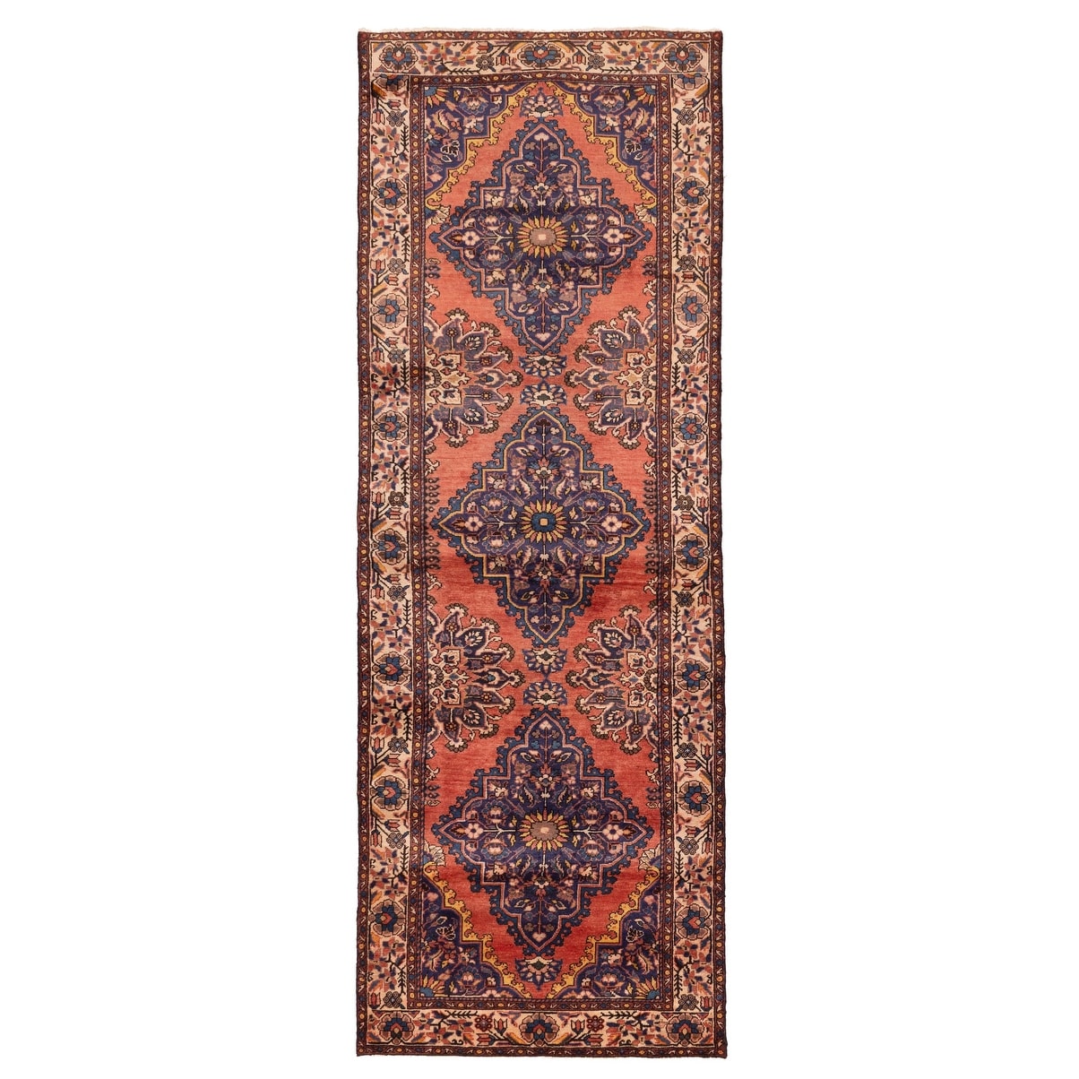 Ecarpetgallery Hand Knotted Anadol Dark Copper Wool Rug 35 X 99