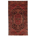 Ecarpetgallery Hand Knotted Andelz Black Red Wool Rug 47 X 84