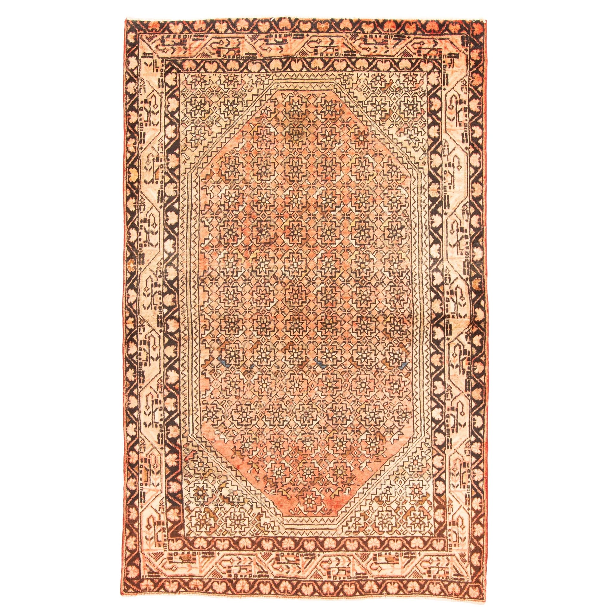 Ecarpetgallery Hand Knotted Andelz Copper Wool Rug 42 X 69