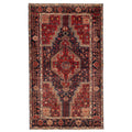 Ecarpetgallery Hand Knotted Andelz Dark Navy Red Wool Rug 41 X 70