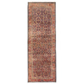 Ecarpetgallery Hand Knotted Andelz Dark Navy Red Wool Rug 34 X 96