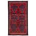 Ecarpetgallery Hand Knotted Andelz Dark Red Wool Rug 47 X 82