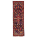 Ecarpetgallery Hand Knotted Andelz Navy Wool Rug 35 X 109