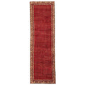 Ecarpetgallery Hand Knotted Andelz Red Wool Rug 211 X 910