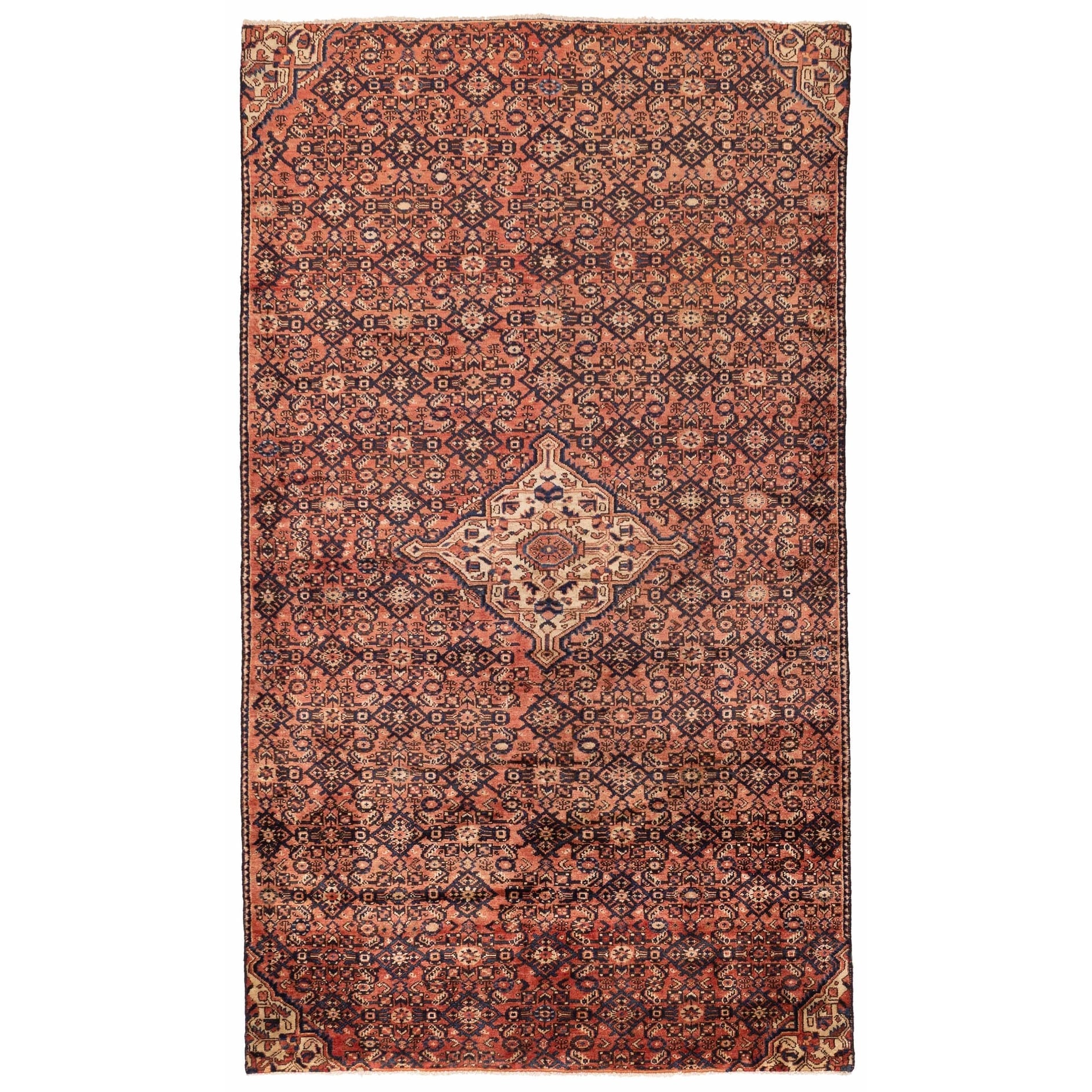 Ecarpetgallery Hand Knotted Andelz Red Wool Rug 52 X 811