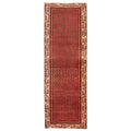 Ecarpetgallery Hand Knotted Andelz Red Wool Rug 31 X 95