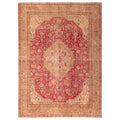Ecarpetgallery Hand Knotted Antalya Vintage Dark Pink Wool Rug 91 X 120